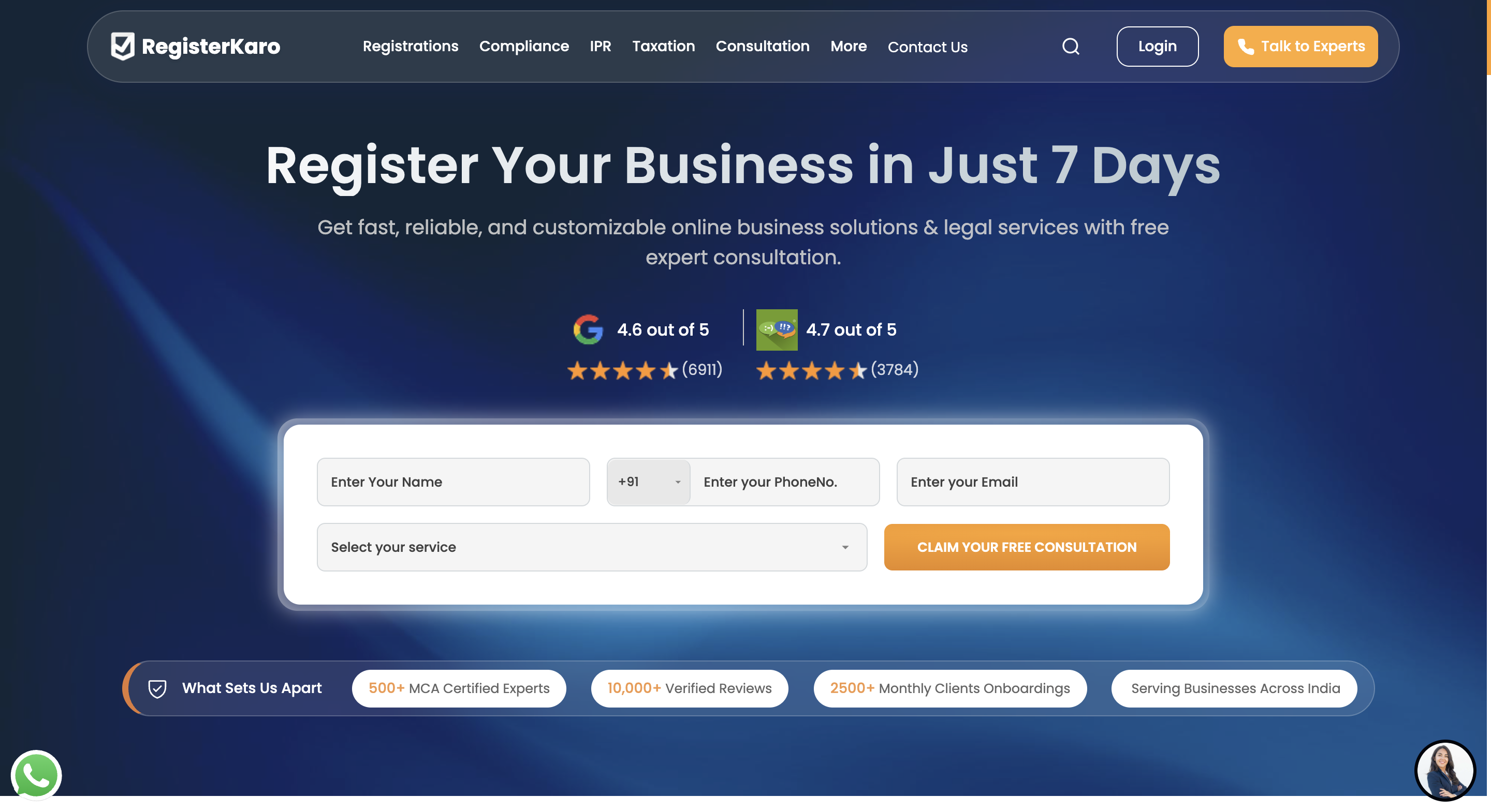 RegisterKaro preview