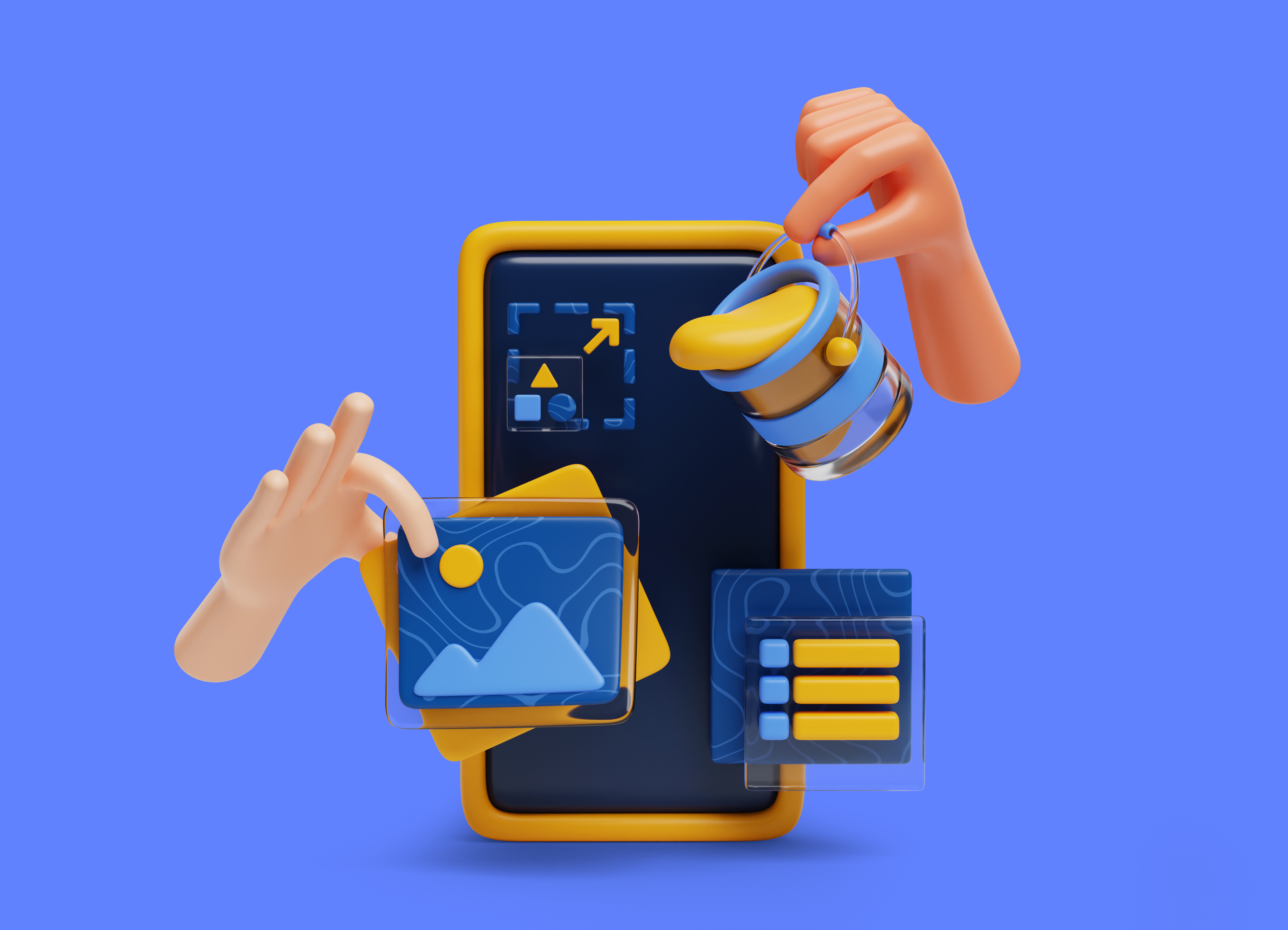 Mobile App UI Designs preview